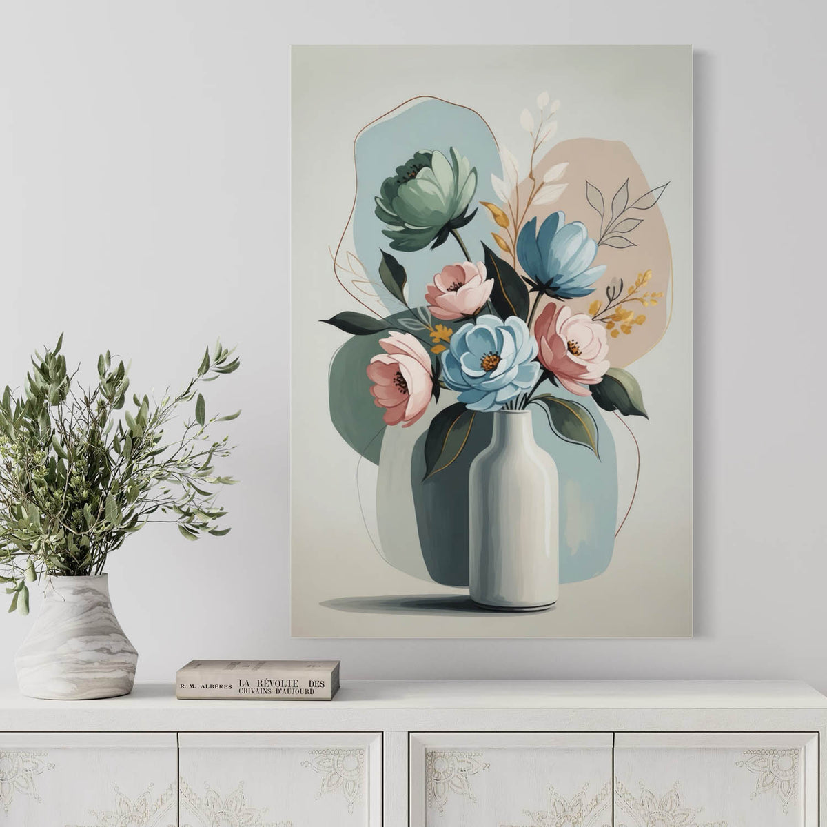 Floral Still Life - Canvas Wall Art
