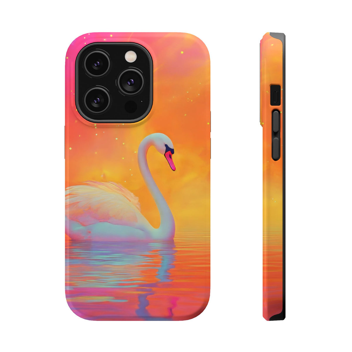 Sunset Swan - Magnetic iPhone Case