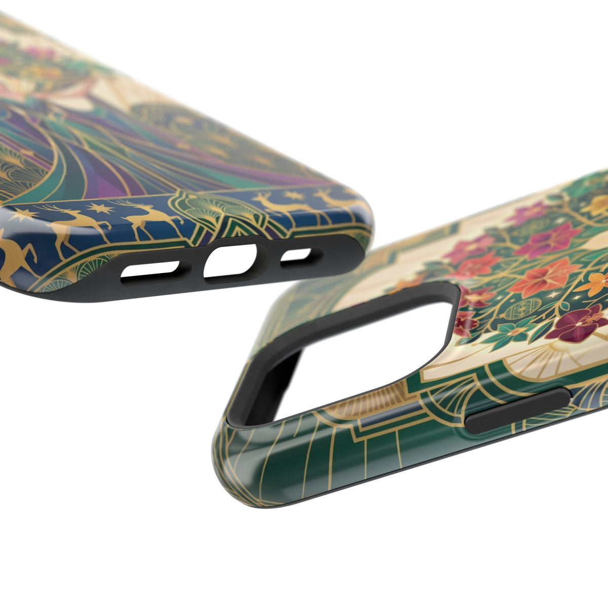 Art Deco Floral Goddess - Magnetic iPhone Case