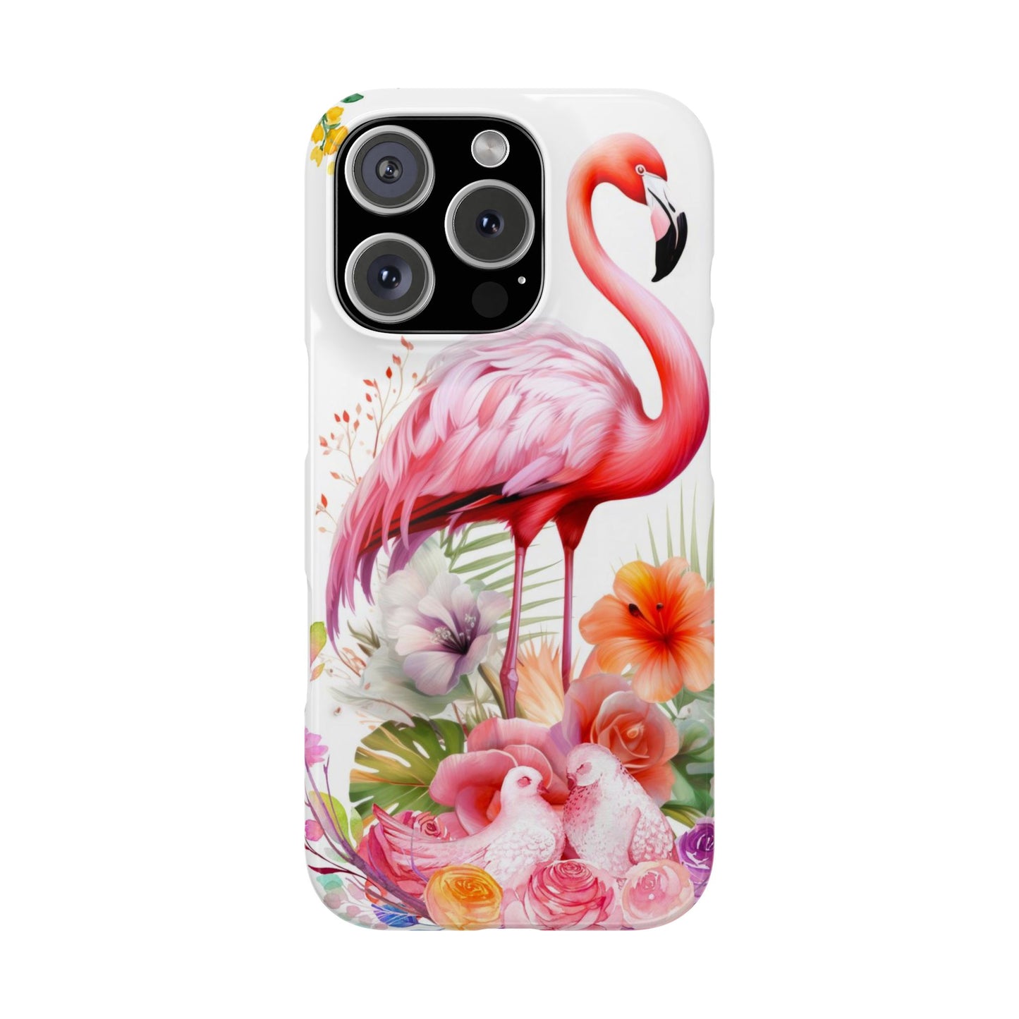 Elegant Flamingo iPhone Case