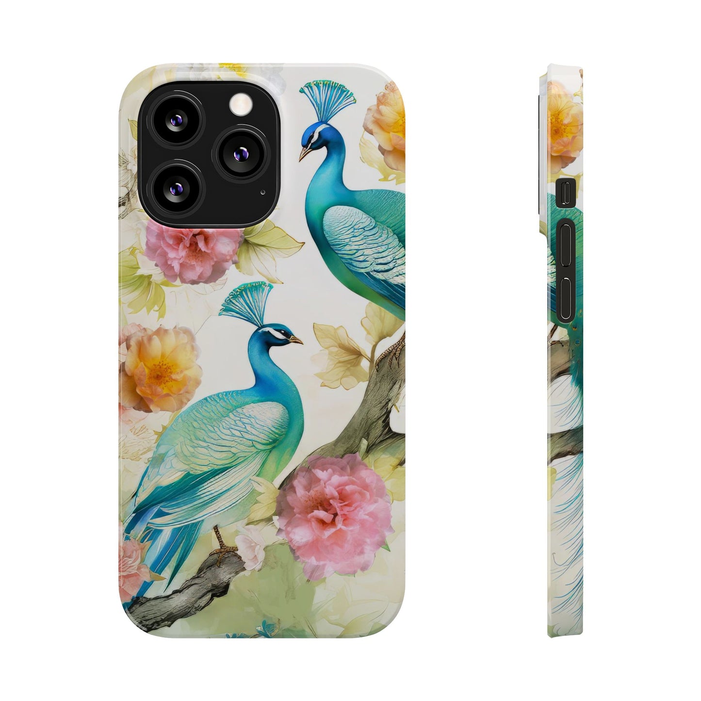 Artistic Peacock - iPhone Case