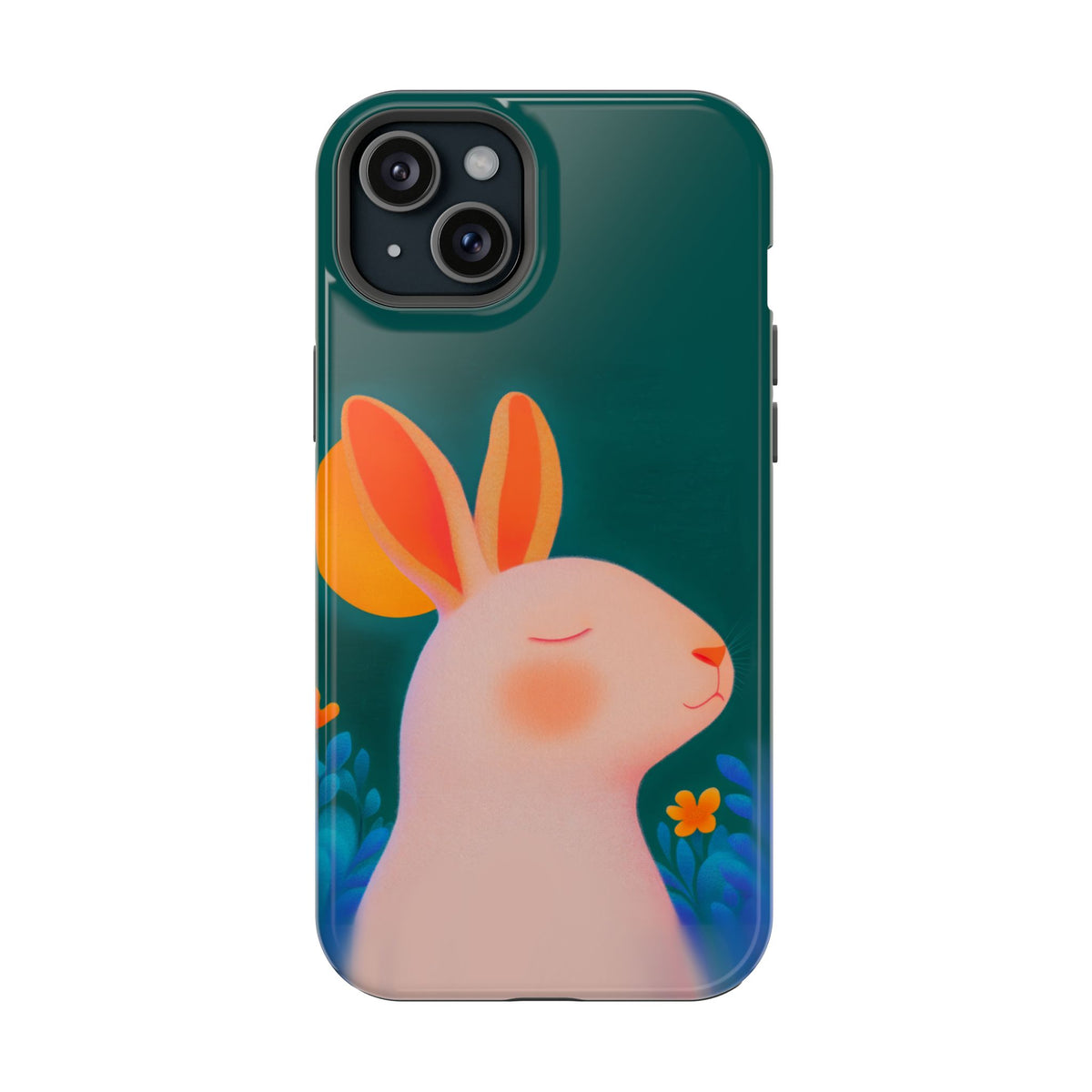 Emerald Bunny - Magnetic iPhone Case