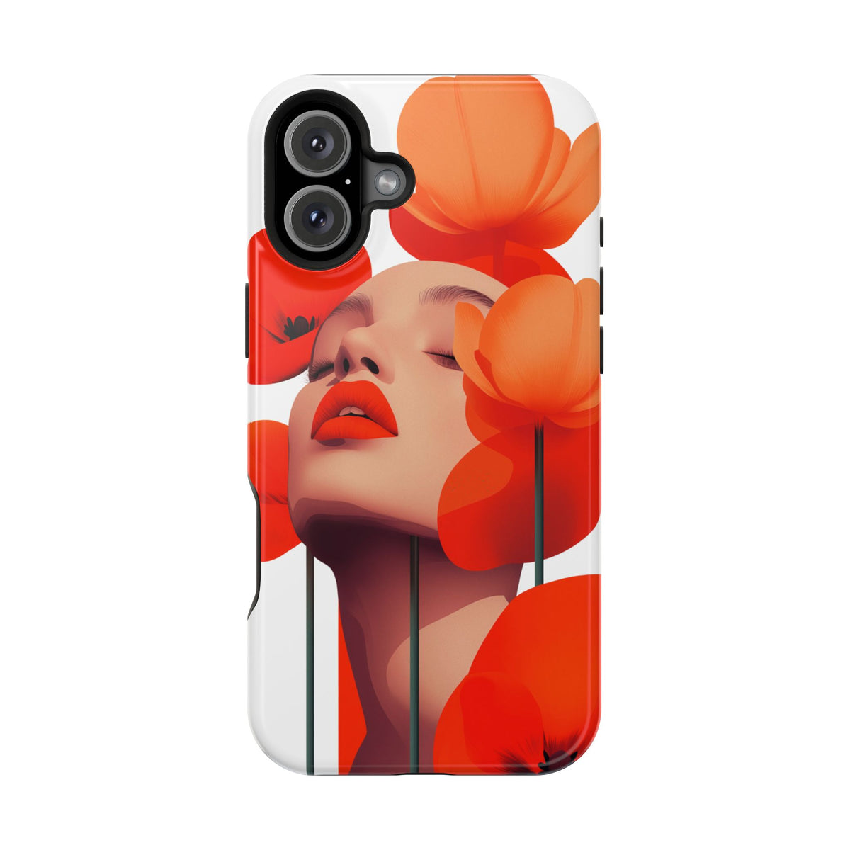 Dahlia Portrait - Magnetic iPhone Case