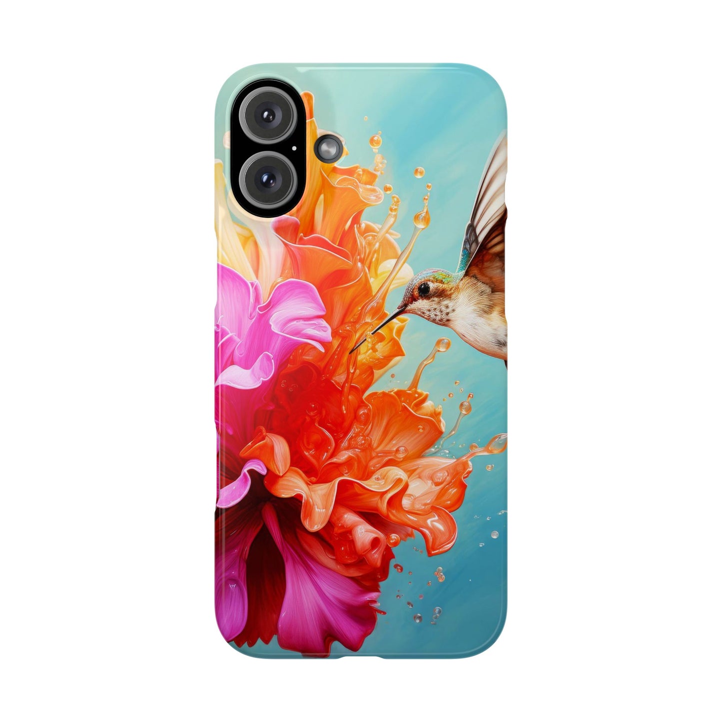 Vibrant Splash iPhone Case