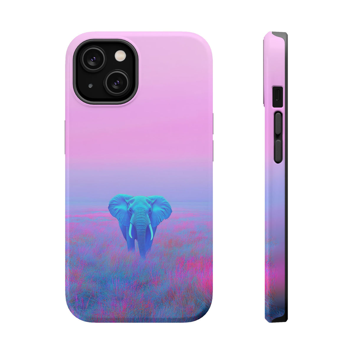 Blue Elephant - Magnetic iPhone Case