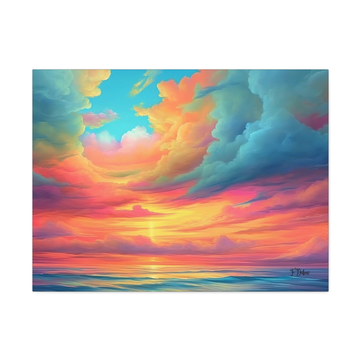 Sunset Serenity - Canvas Wall Art