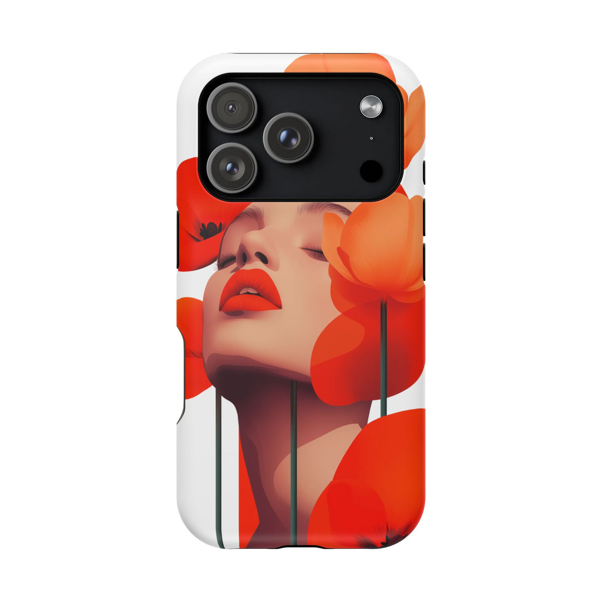 Dahlia Portrait - Magnetic iPhone Case