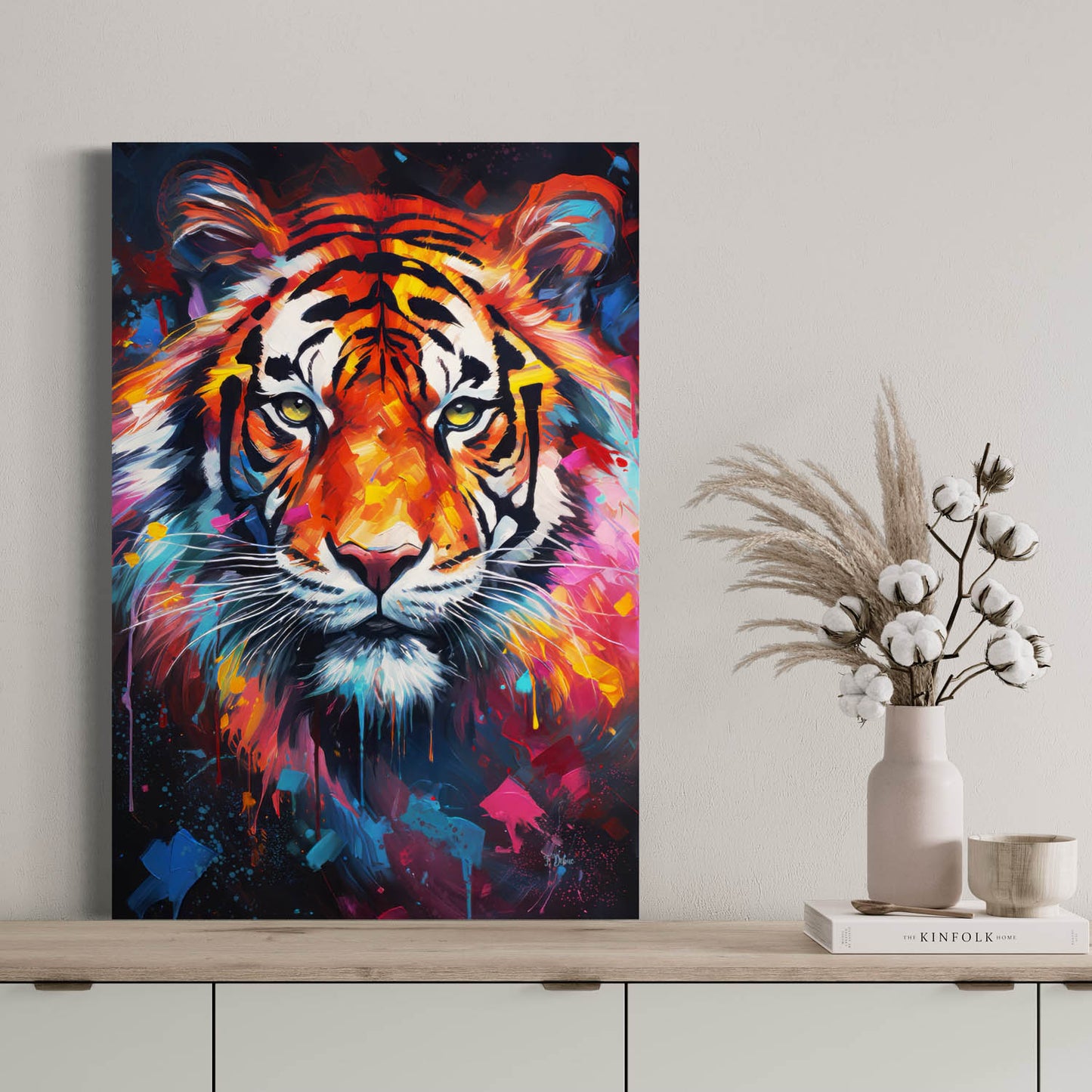 Grand Tiger - Canvas Wall Art