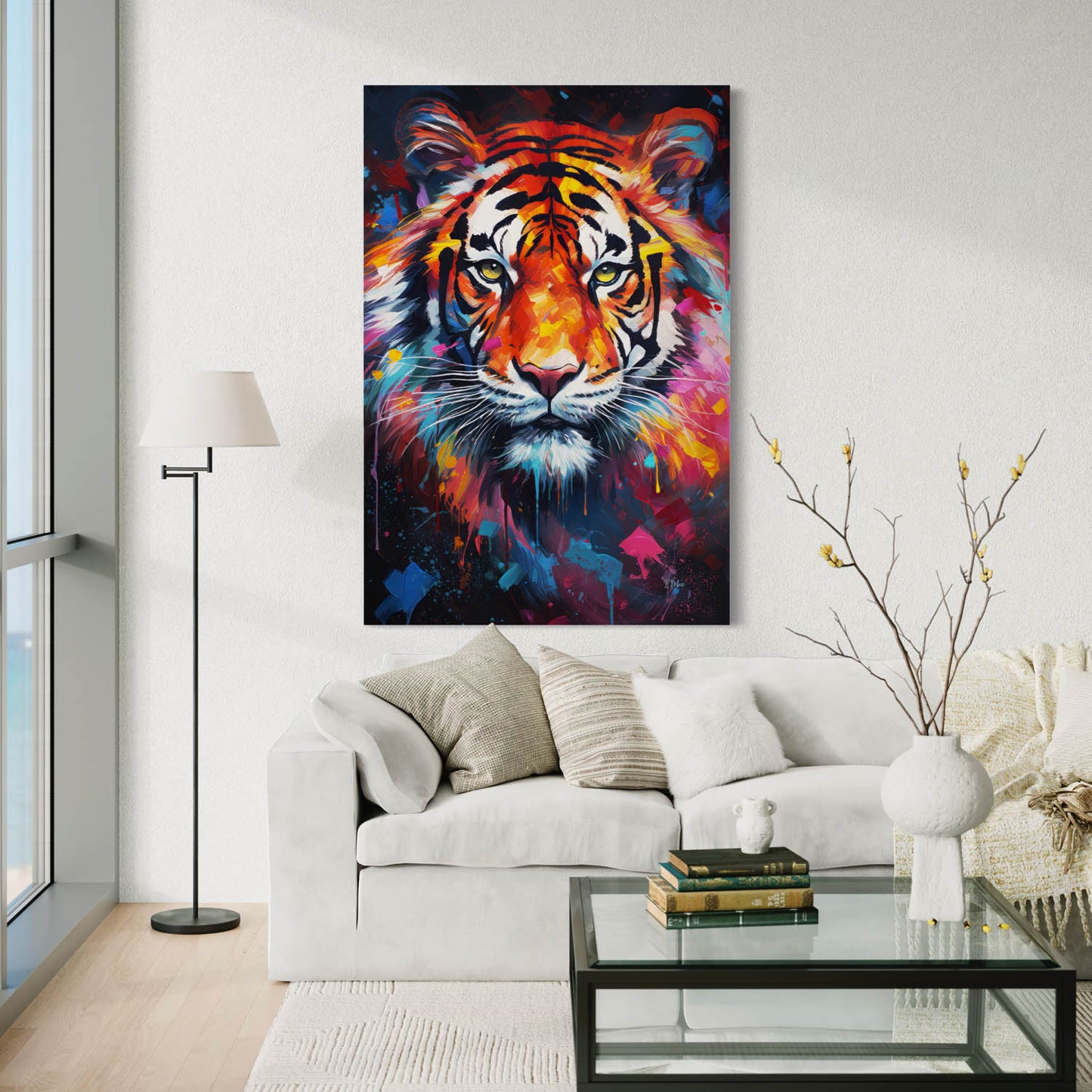 Grand Tiger - Canvas Wall Art