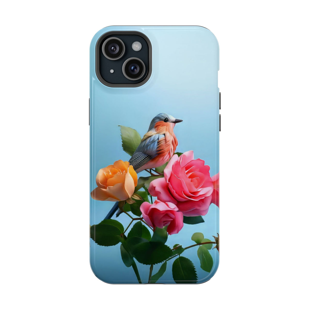 Songbird & Roses - Magnetic iPhone Case