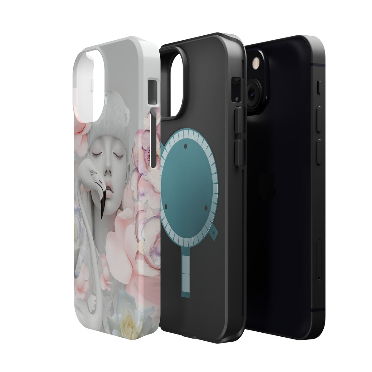 Surrealist Portrait - Magnetic iPhone Case