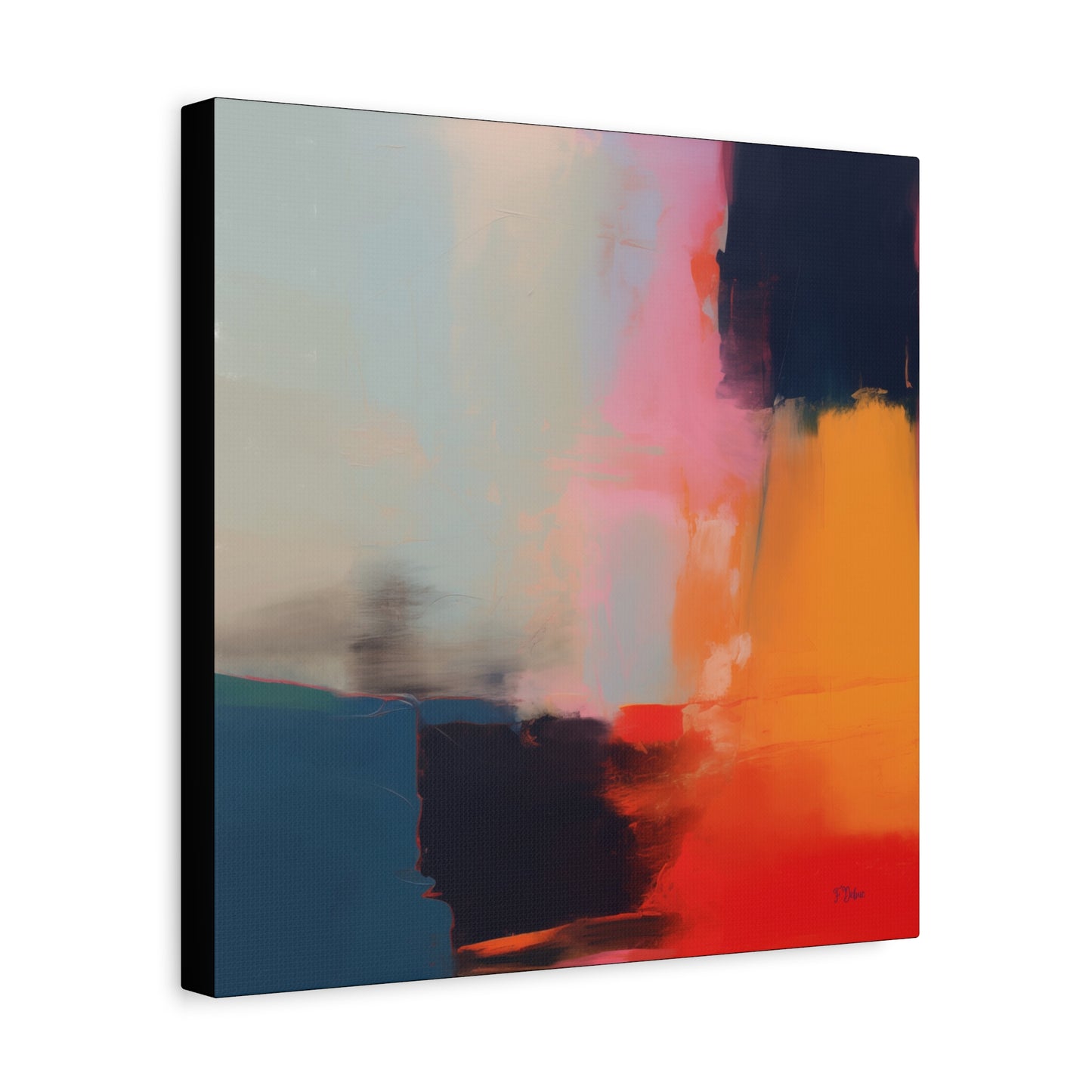 Fusion Dreams – Modern Color Canvas