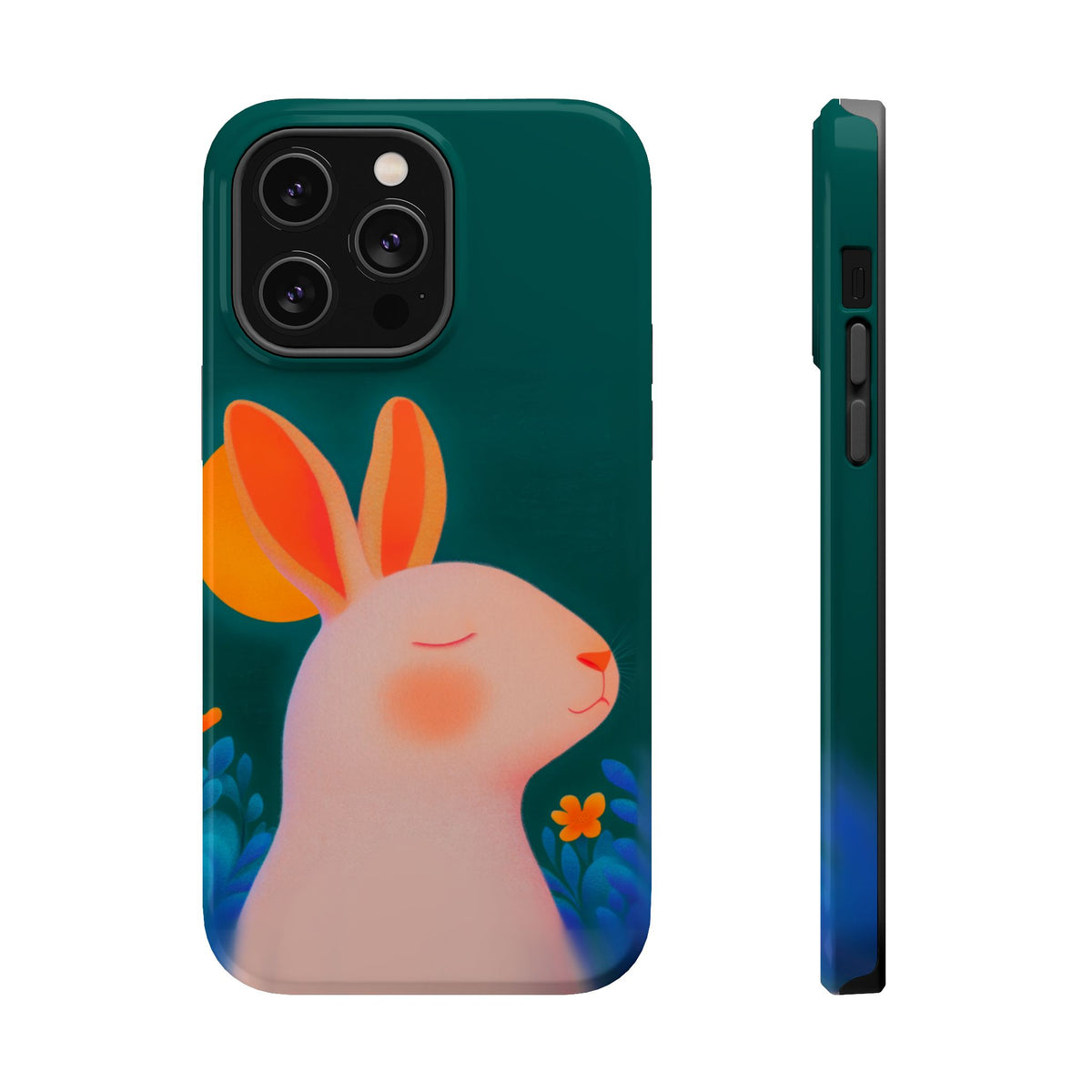 Emerald Bunny - Magnetic iPhone Case