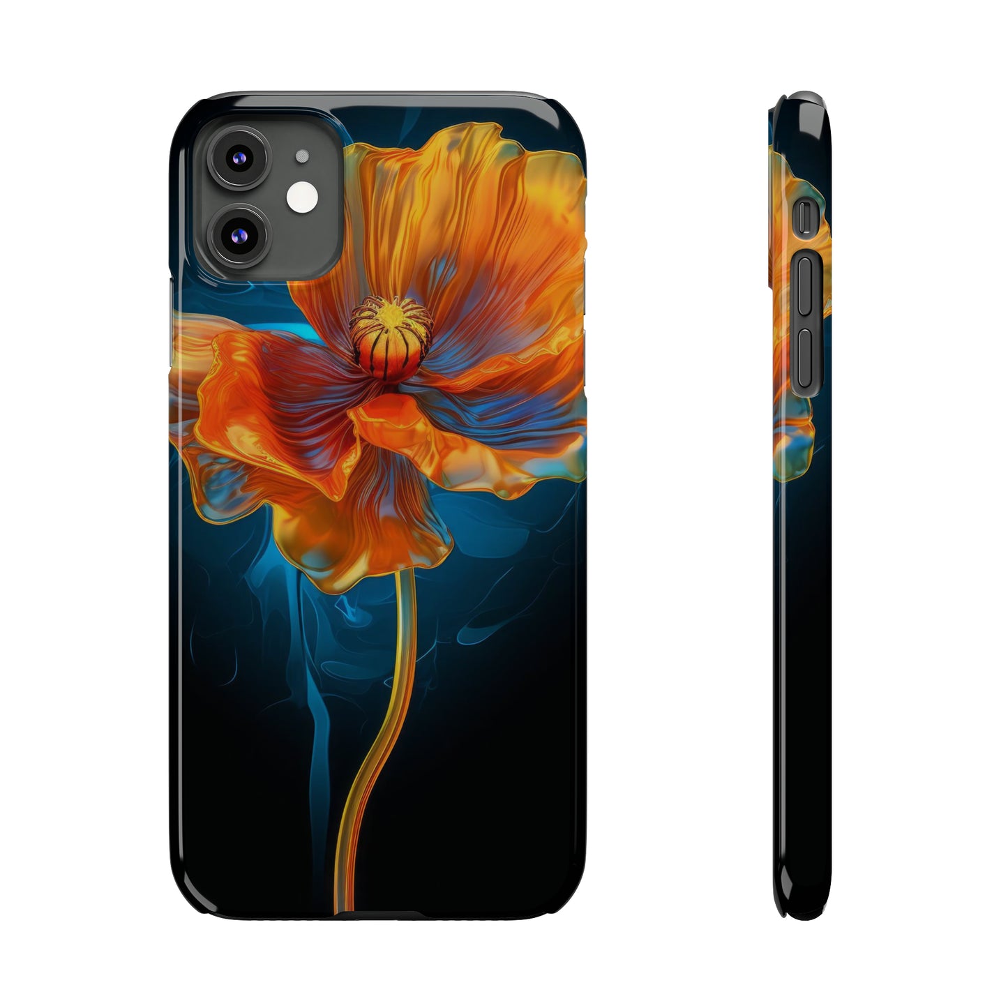 Sleek Floral iPhone Case