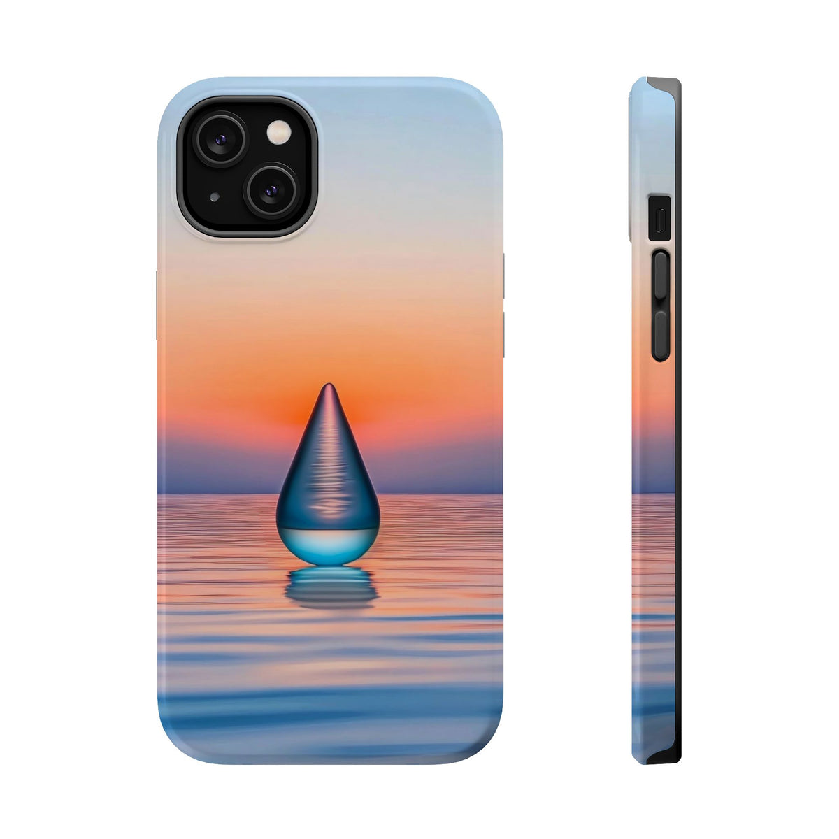Sunset Droplet - Magnetic iPhone Case