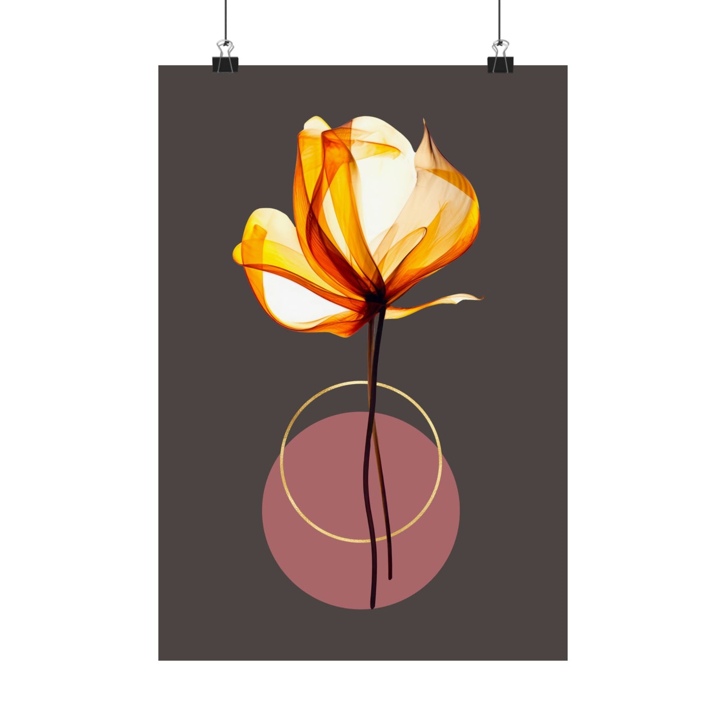 Graceful Bliss – Floral Art Print