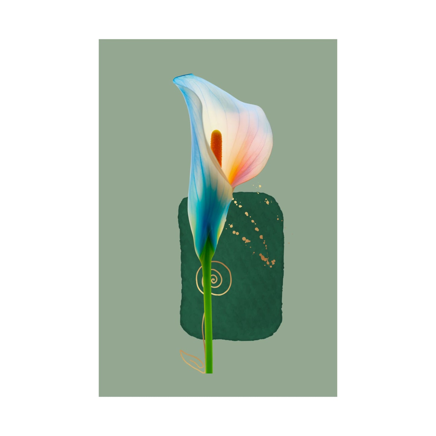 Whispered Elegance – Floral Art Print