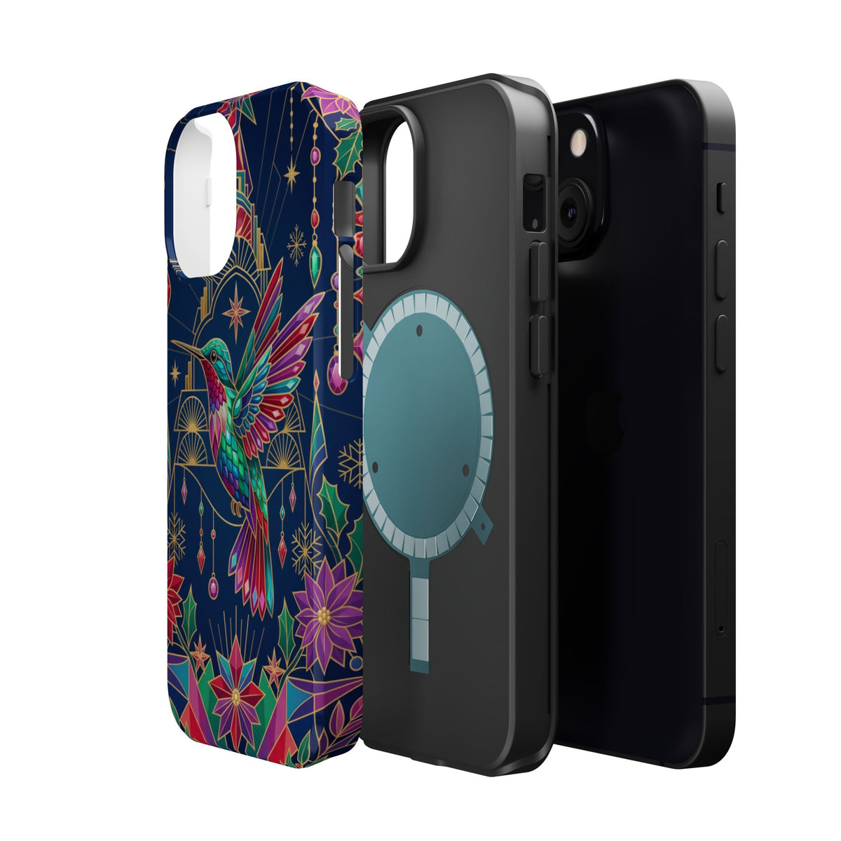 Celestial Hummingbird - Magnetic iPhone Case