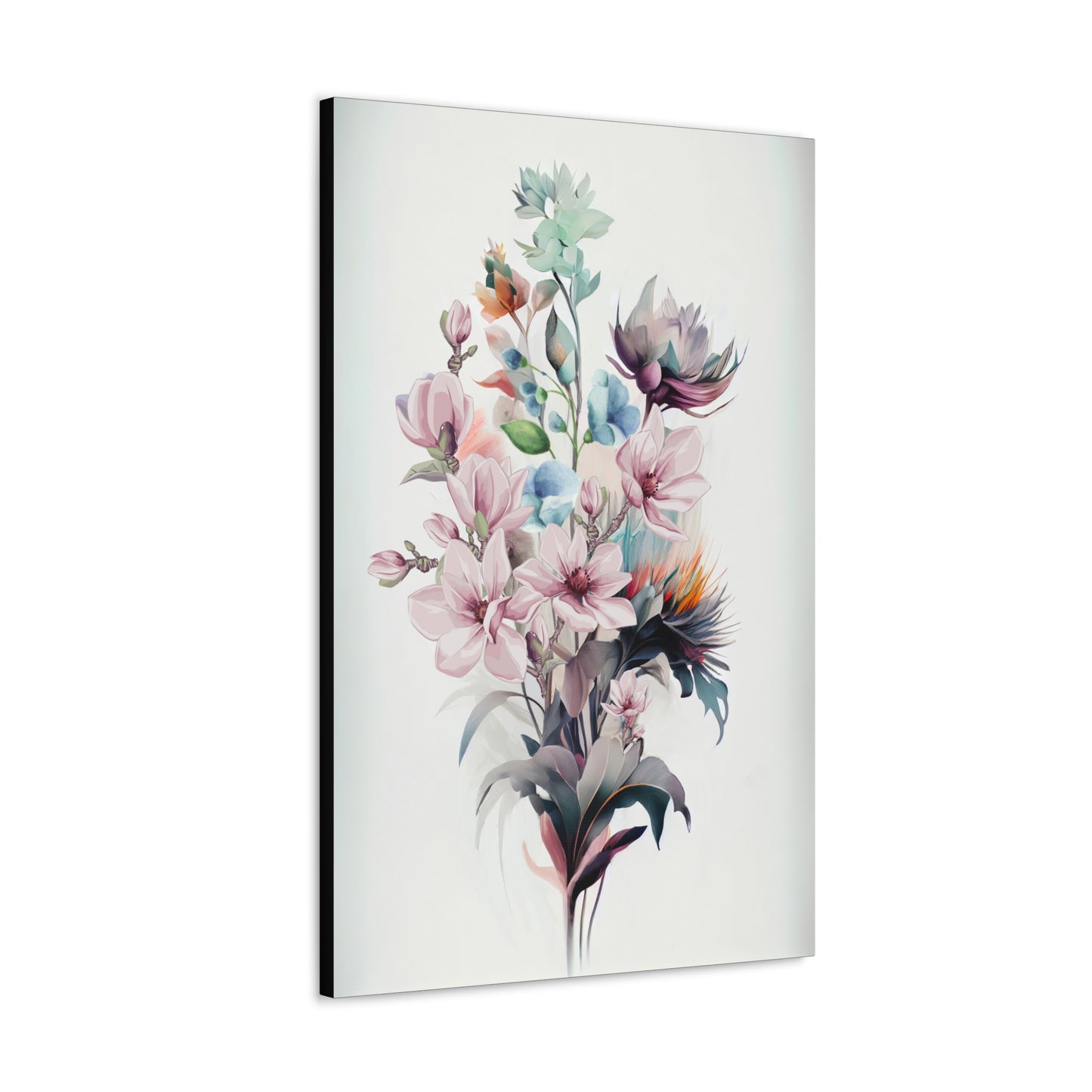 Petals of Serenity - Canvas Wall Art