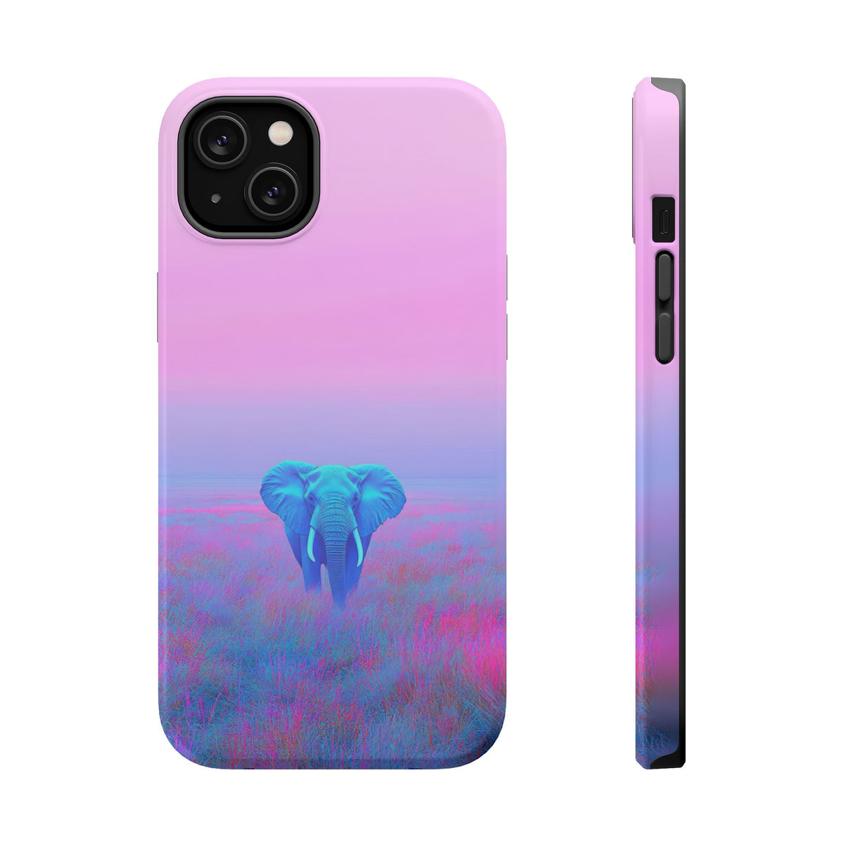 Blue Elephant - Magnetic iPhone Case