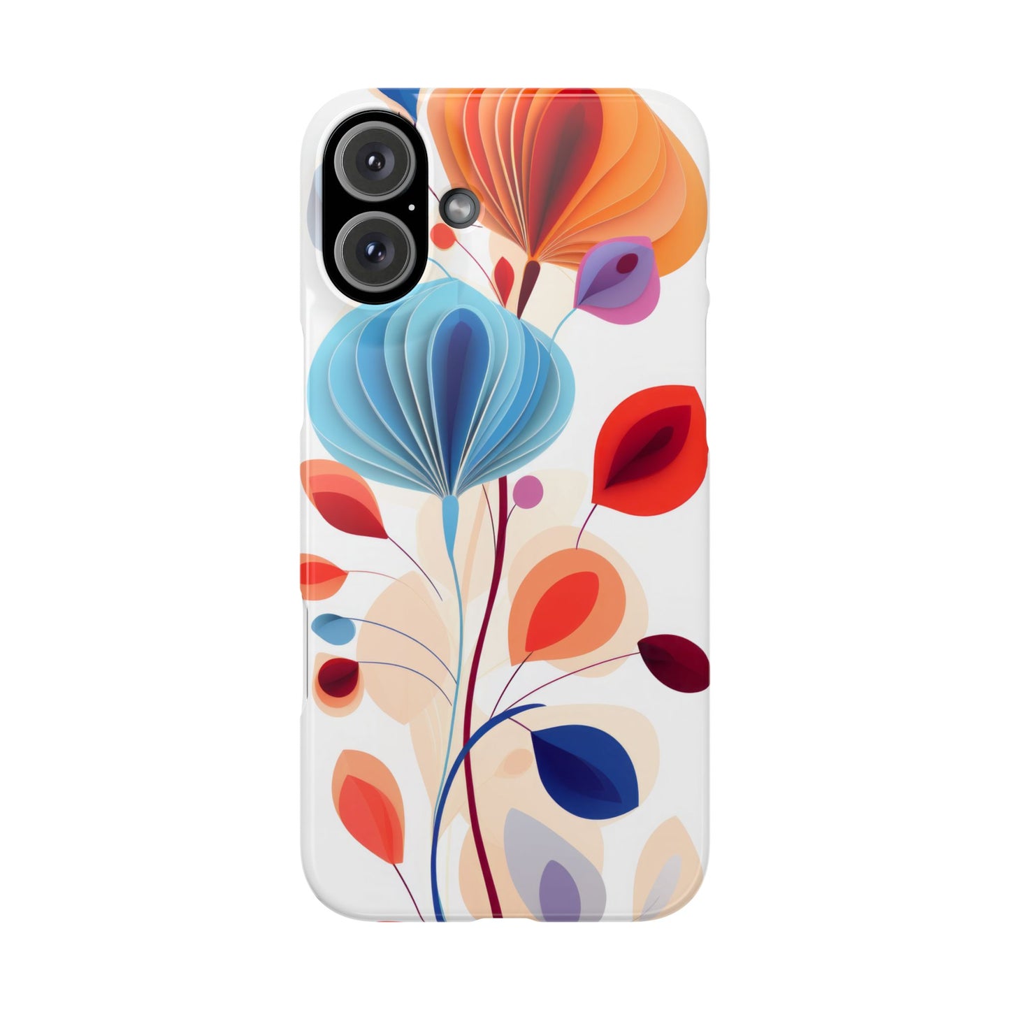 Stylish Floral - iPhone Case