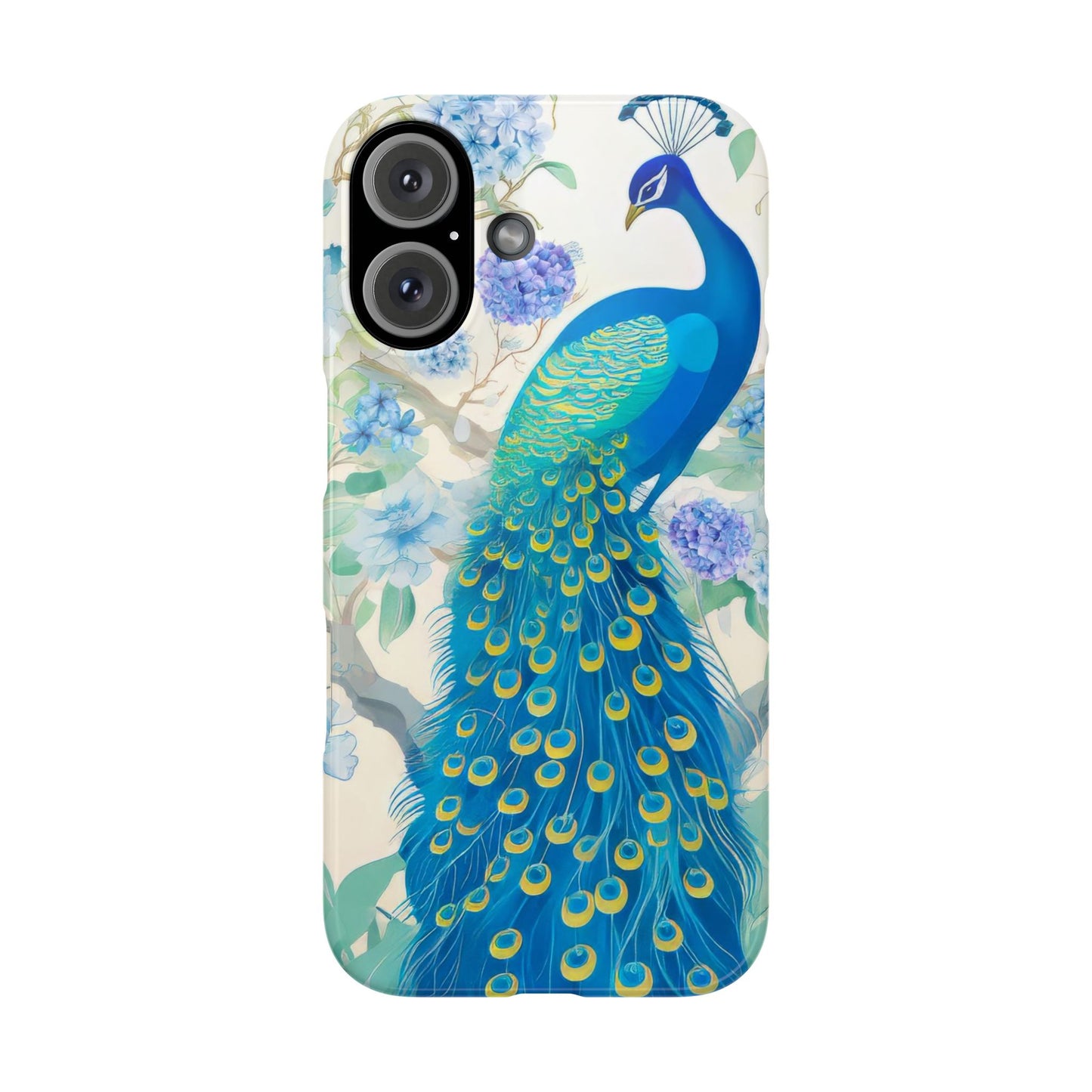 Elegant Peacock - iPhone Case