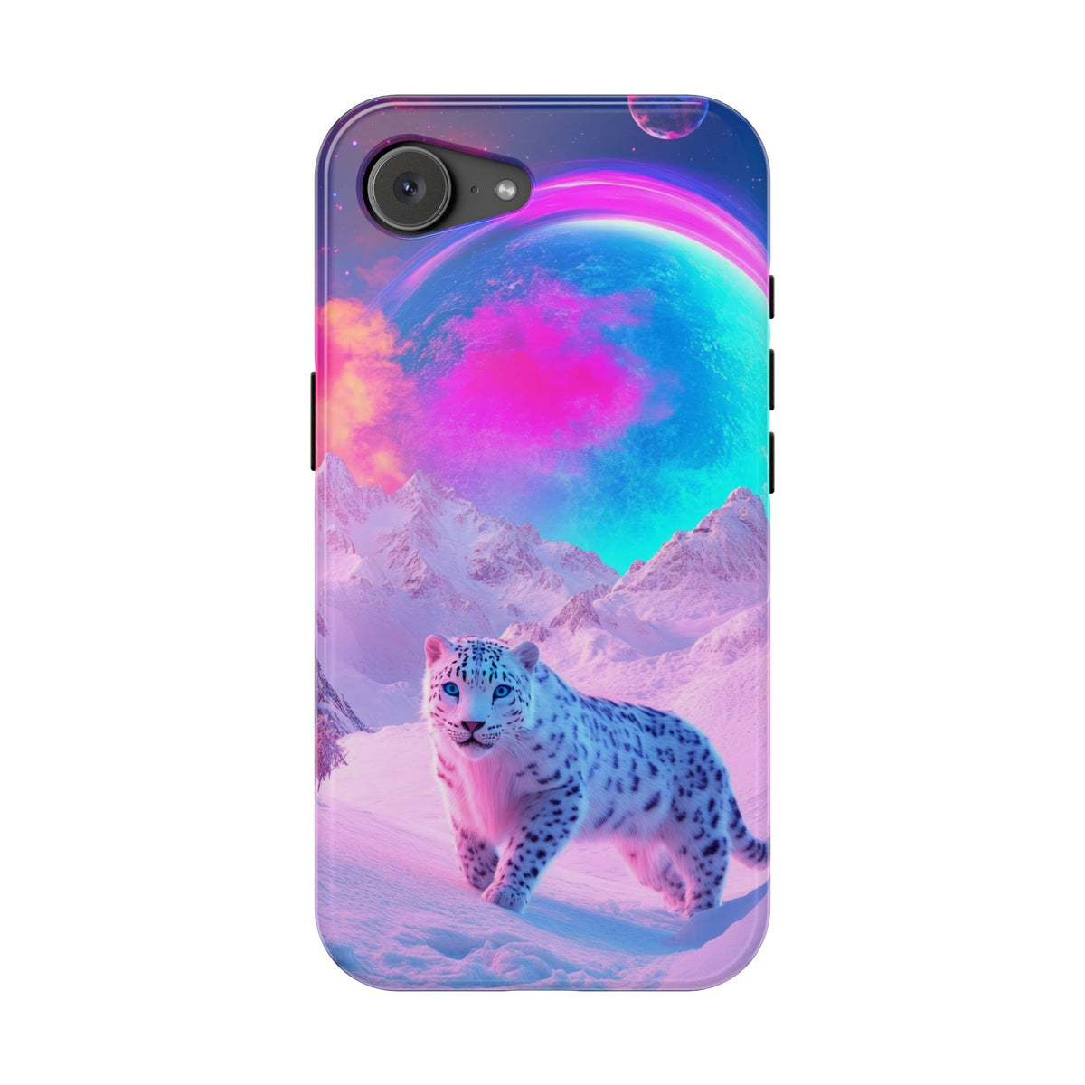 Snow Leopard - Magnetic iPhone Case