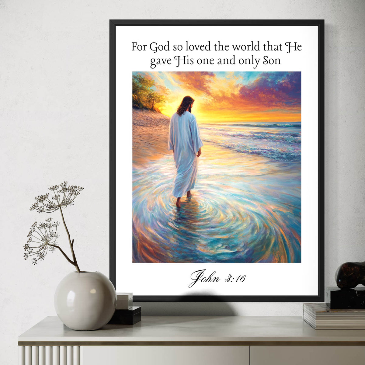 For God So Loved - Art Print