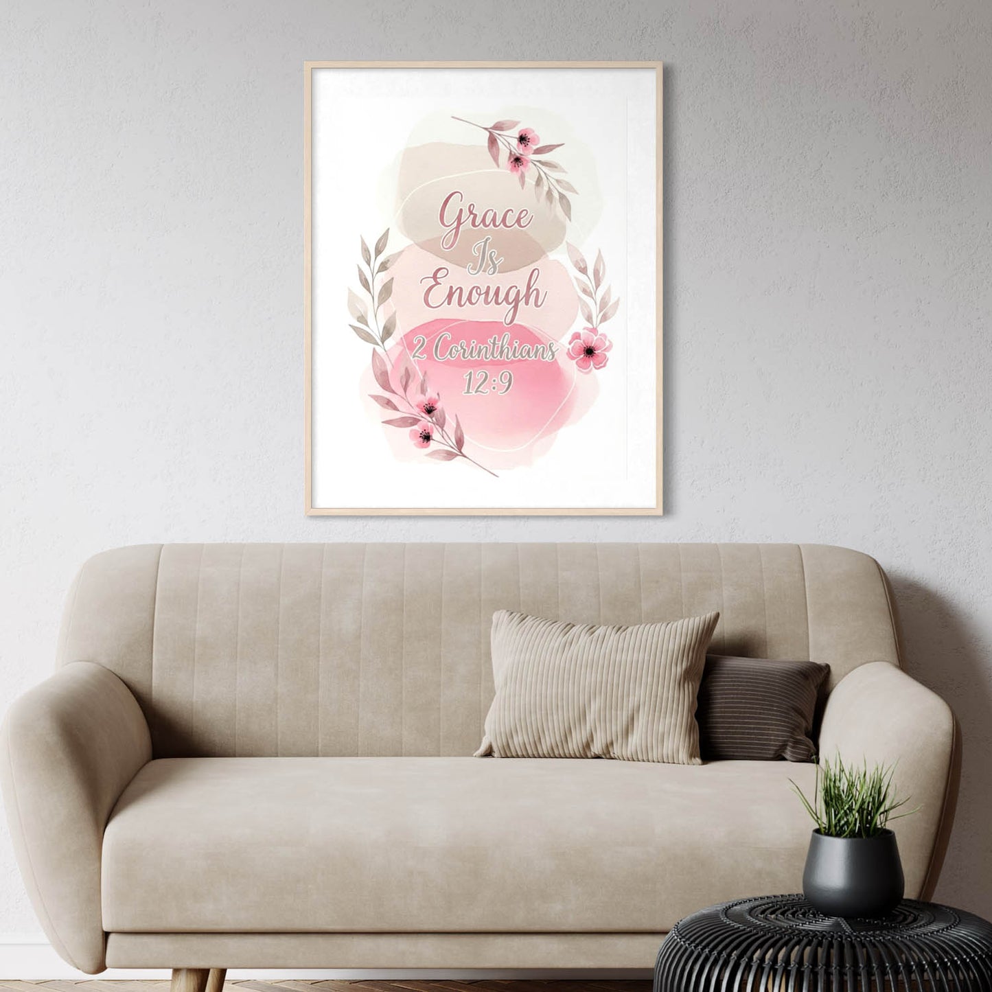 Grace is Enough - Art Print