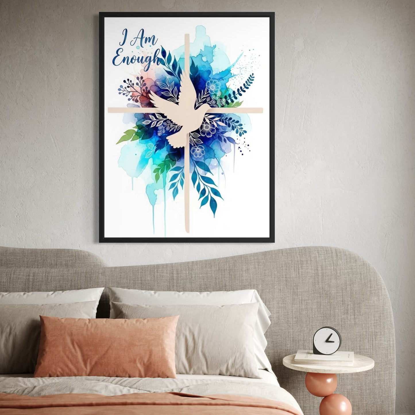 I Am Enough - Christian Art Print