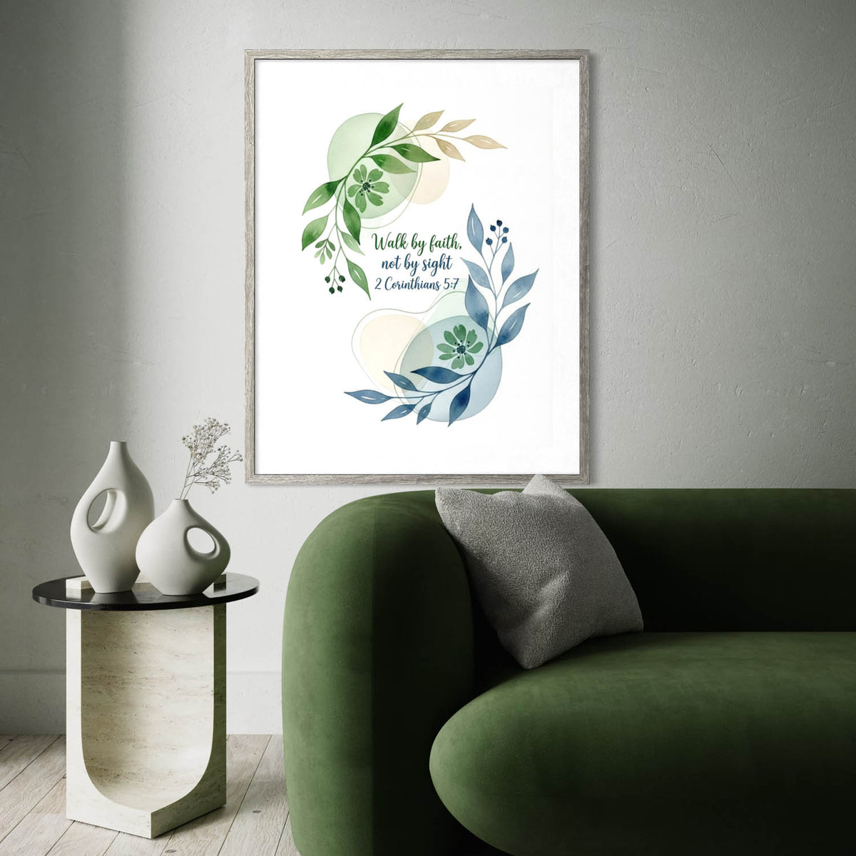 Walk by Faith - Art Print