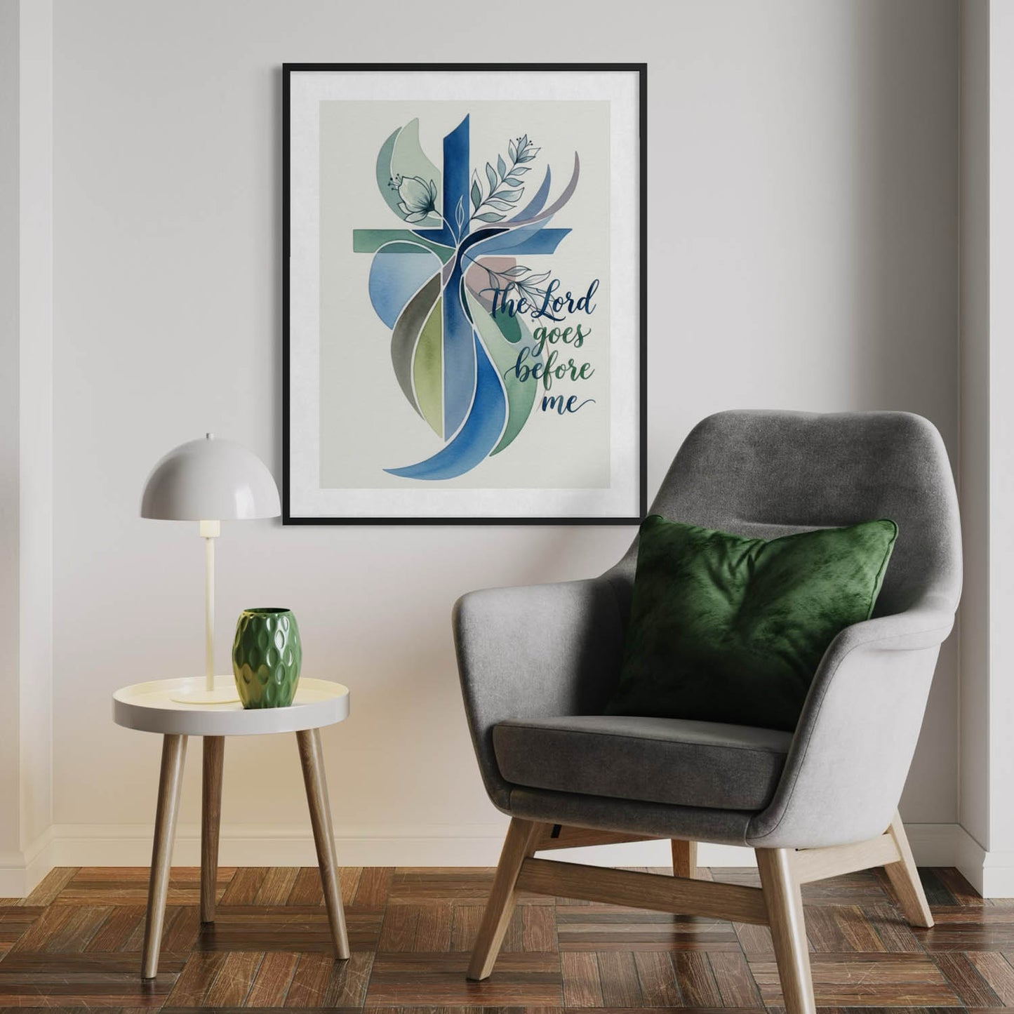 The Lord Goes Before Me - Art Print