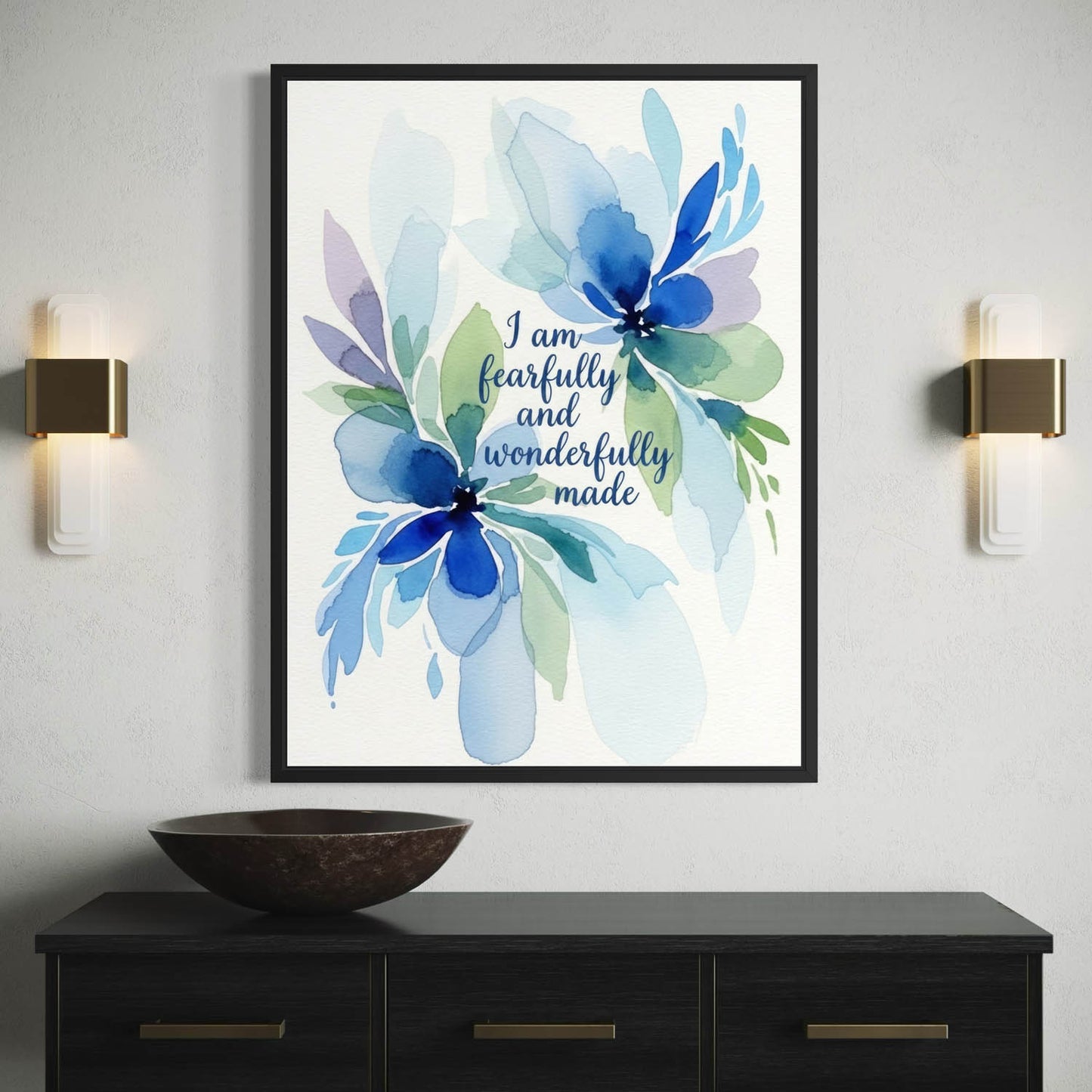 I Am Wonderfully Made - Art Print
