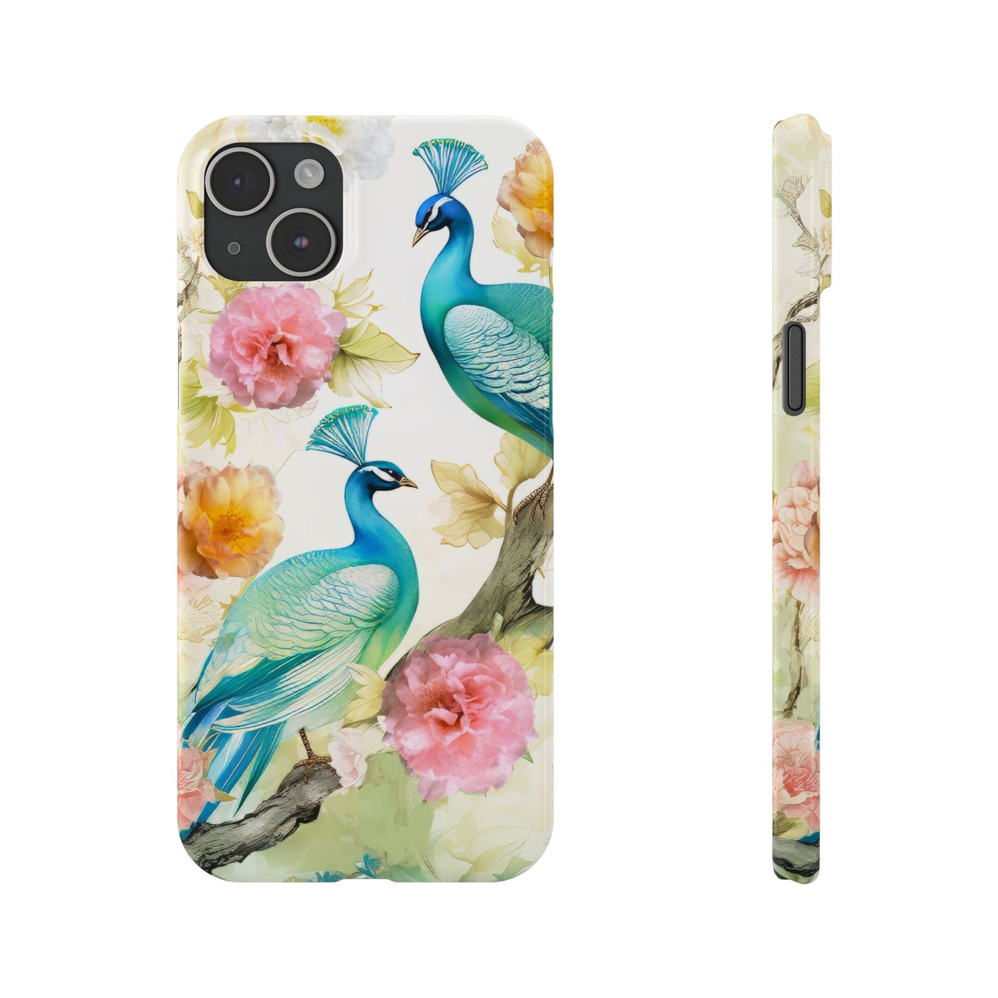 Artistic Peacock - iPhone Case