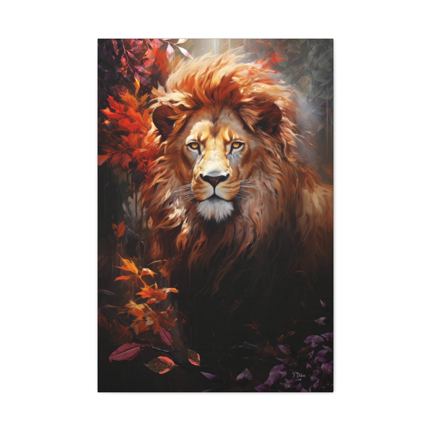 Regal Lion - Canvas Wall Art