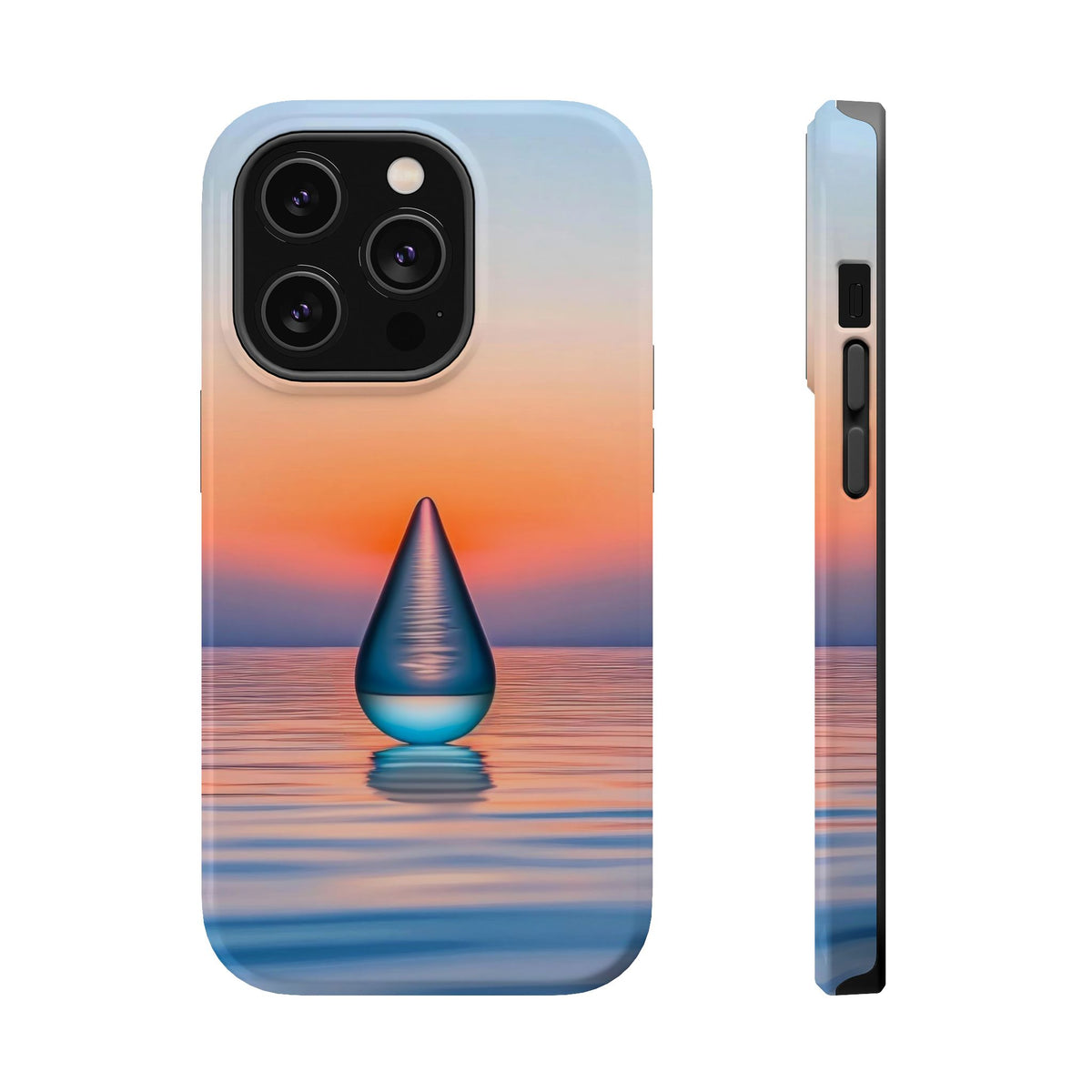 Sunset Droplet - Magnetic iPhone Case