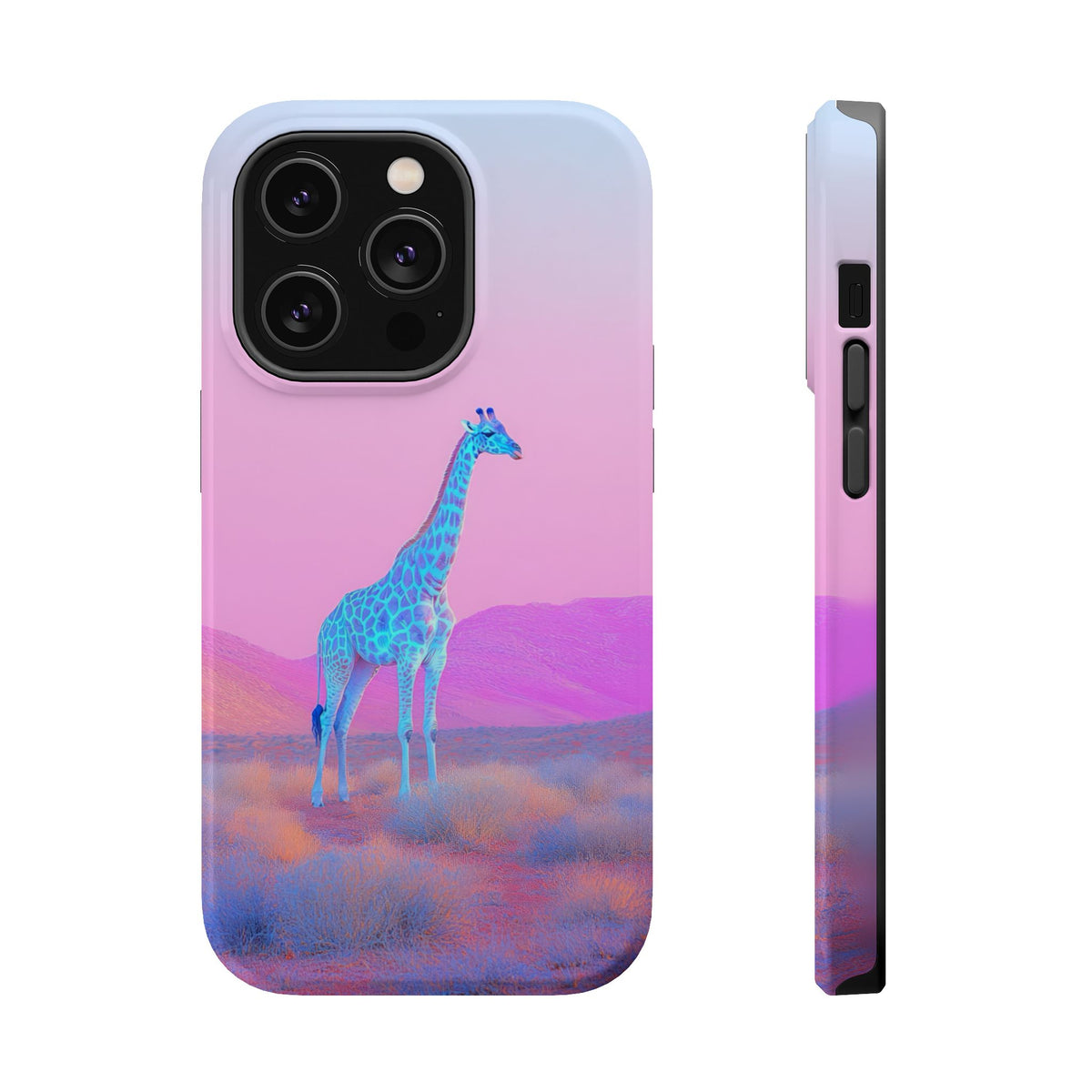 Giraffe Landscape - Magnetic iPhone Case