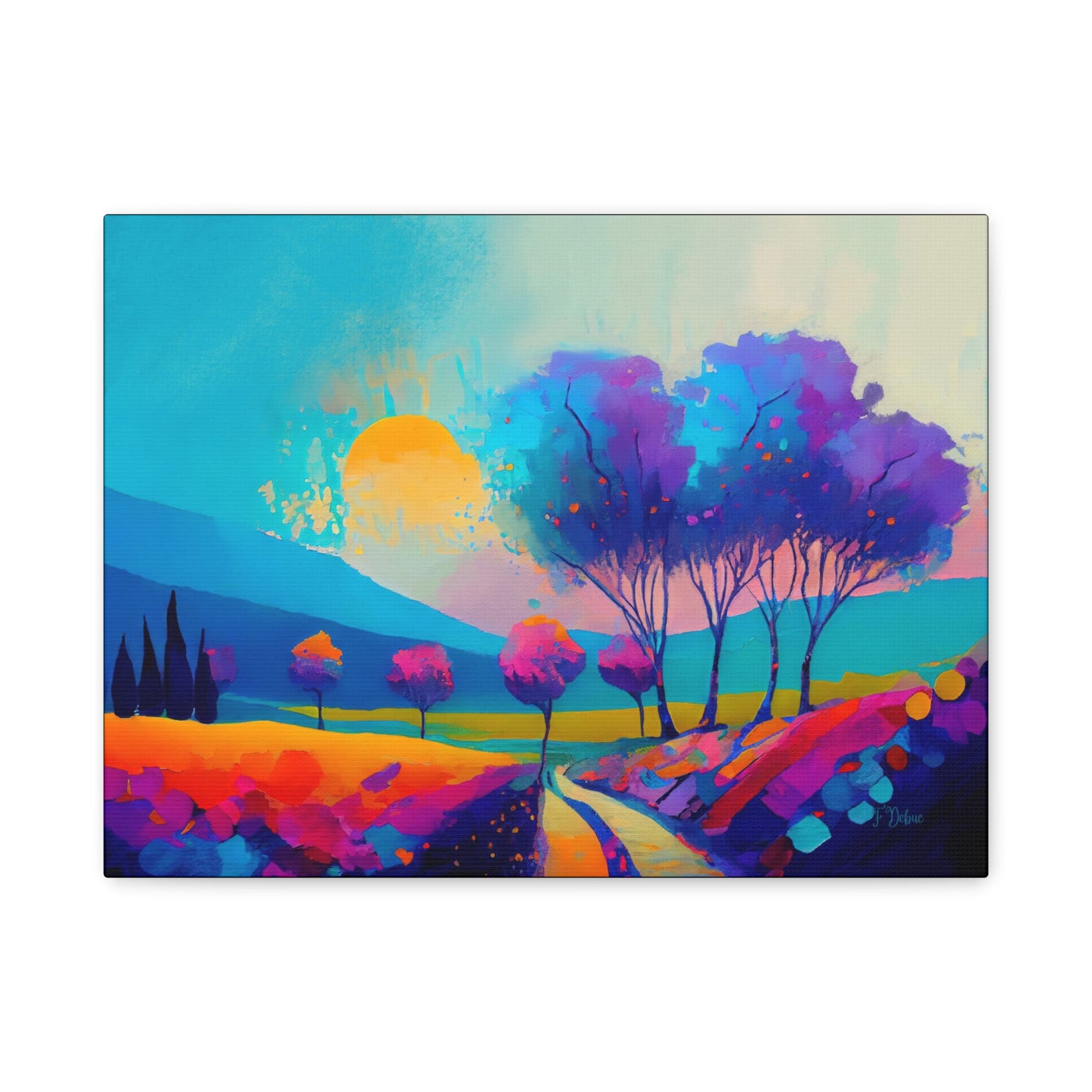 Impressionistic Landscape - Canvas Wall Art