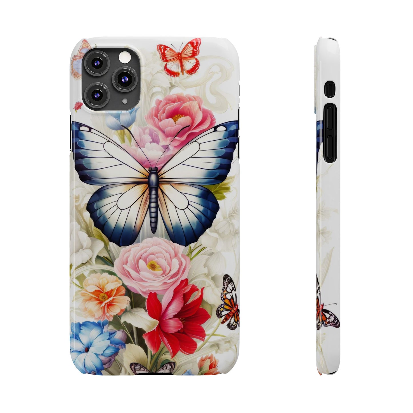 Butterfly Floral - iPhone Case