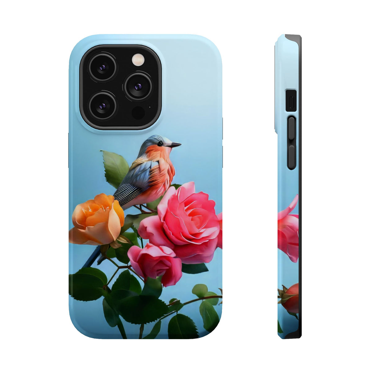 Songbird & Roses - Magnetic iPhone Case