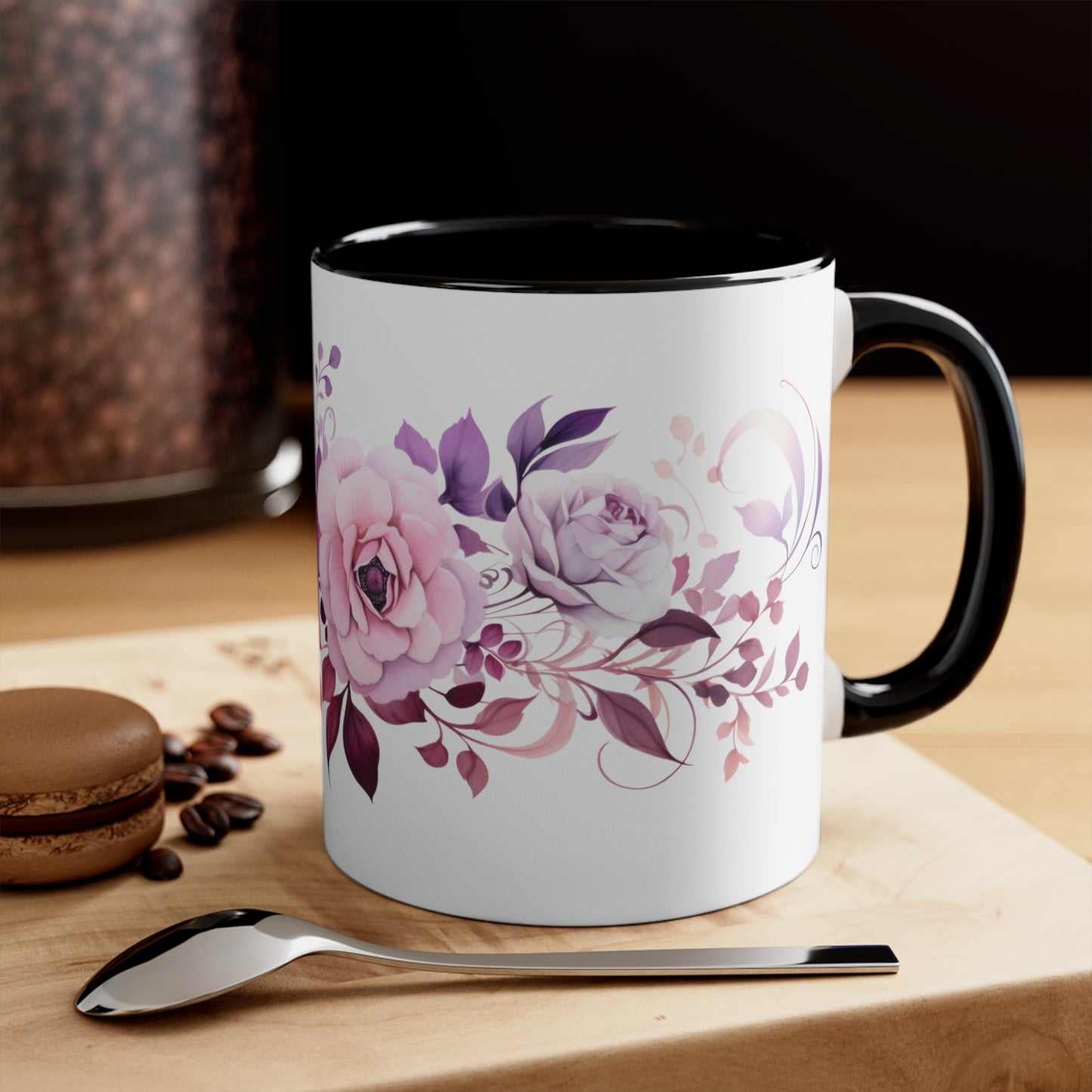 Elegant Floral Mug
