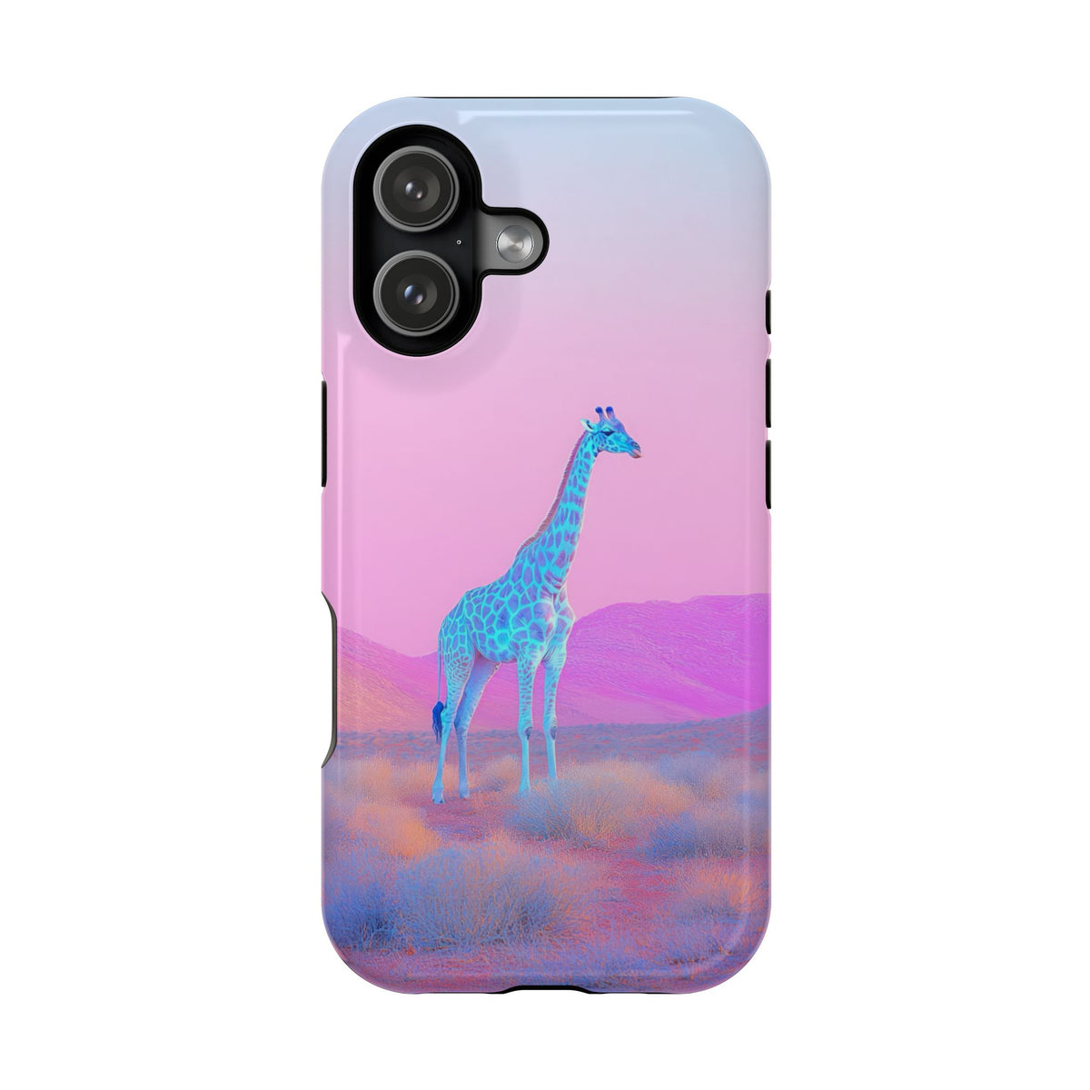 Giraffe Landscape - Magnetic iPhone Case