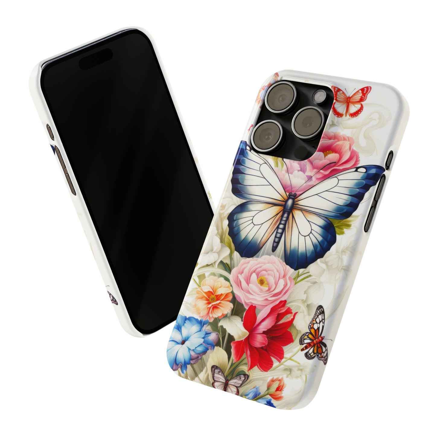 Butterfly Floral iPhone Case