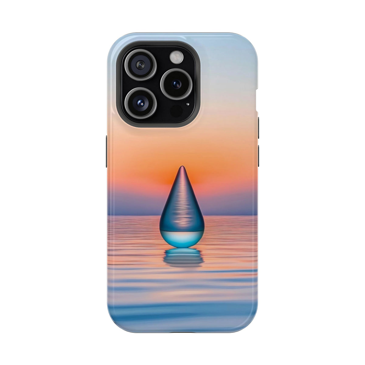 Sunset Droplet - Magnetic iPhone Case
