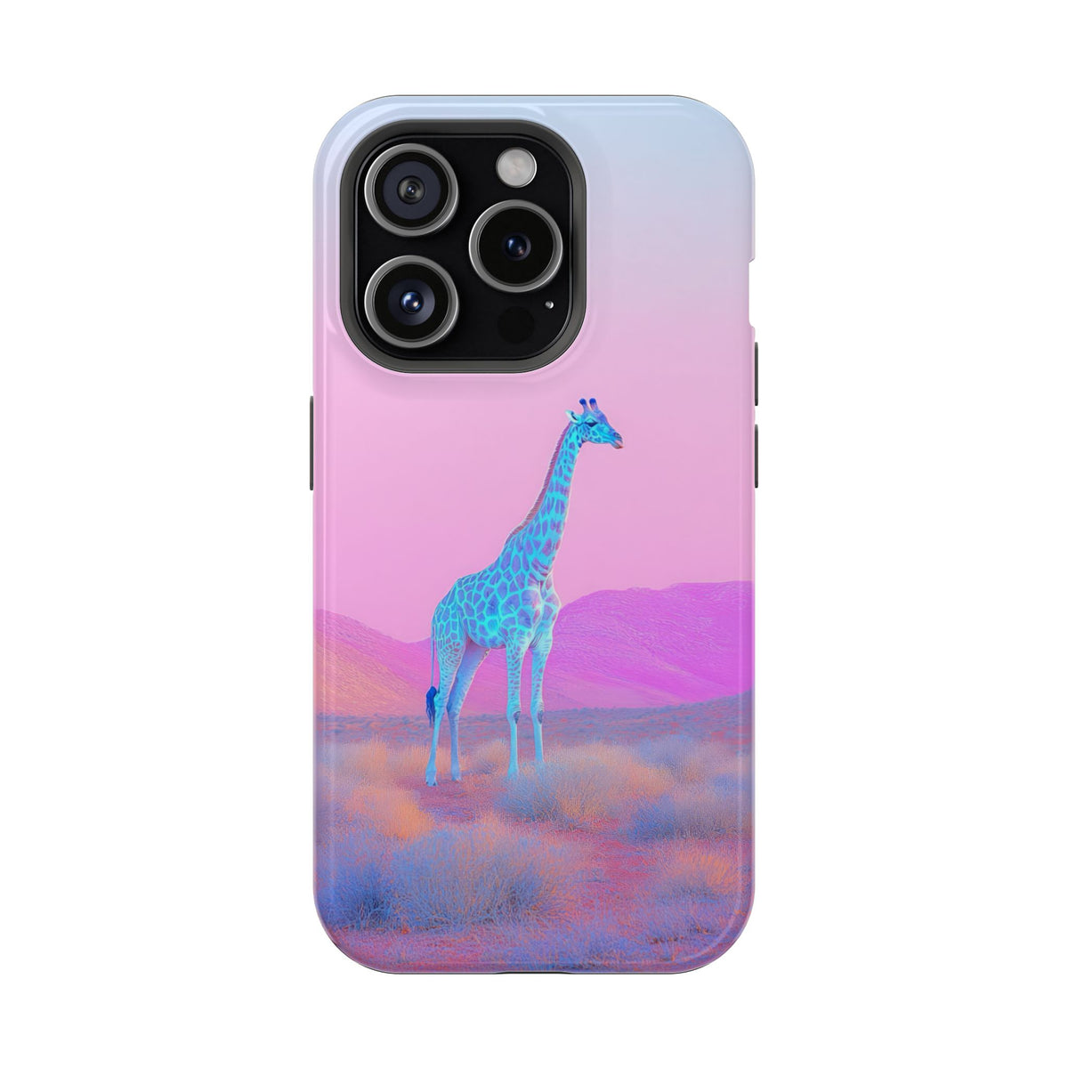 Giraffe Landscape - Magnetic iPhone Case