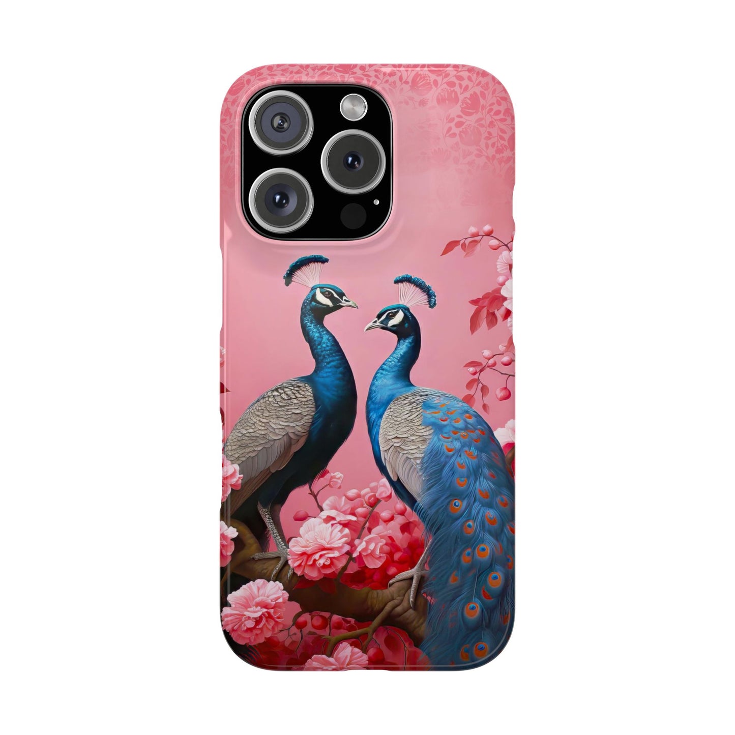 Whimsical Peacock - iPhone Case