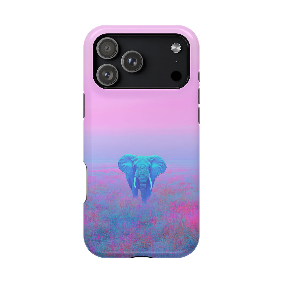 Blue Elephant - Magnetic iPhone Case