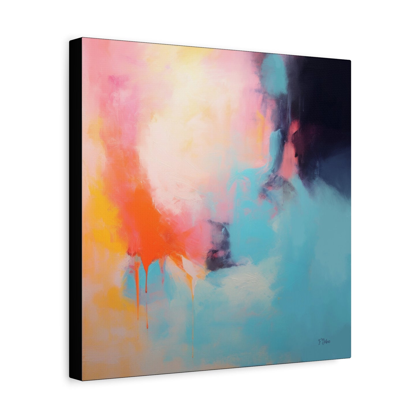 Turquoise Rhythm – Canvas Wall Art