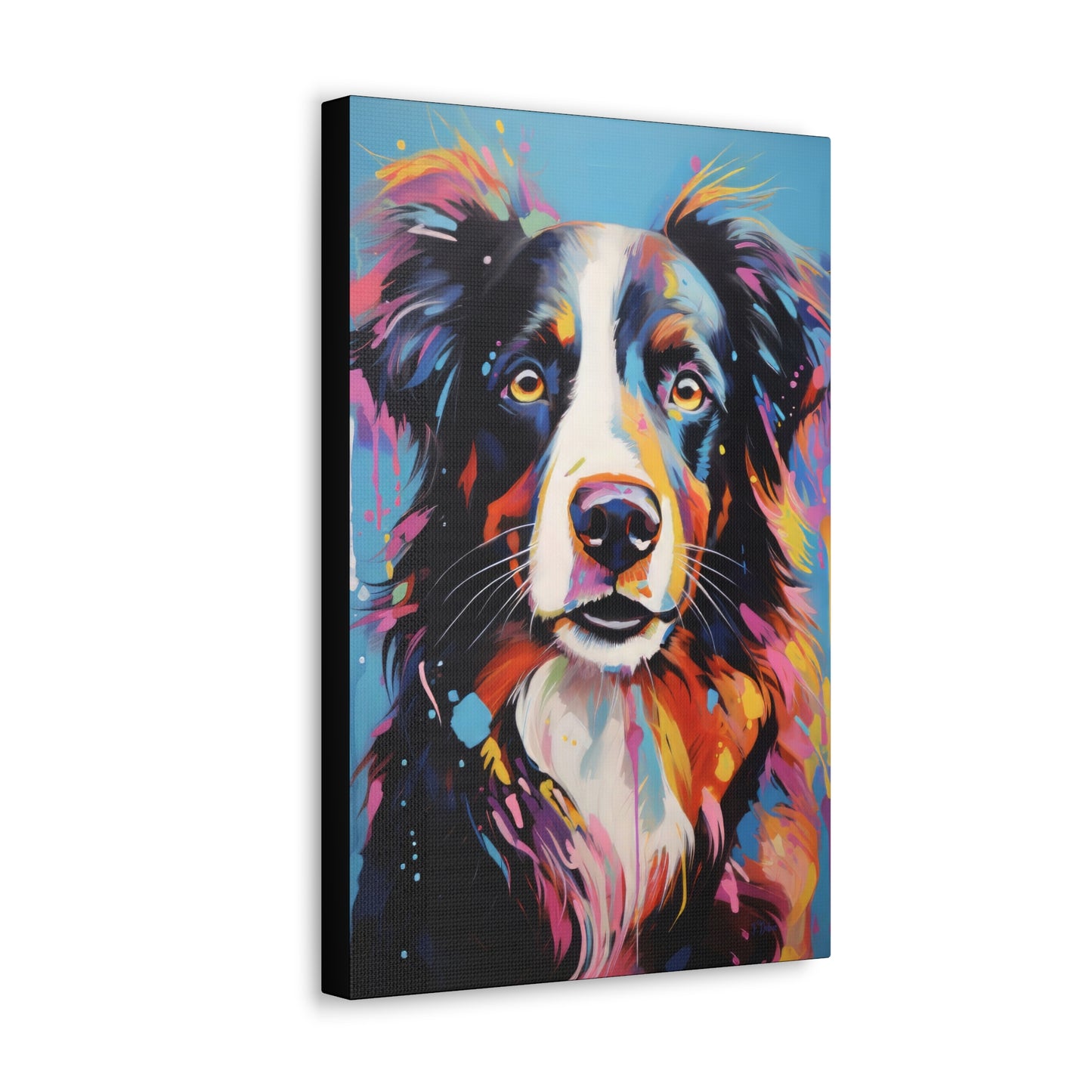 Border Collie Dog - Canvas Wall Art