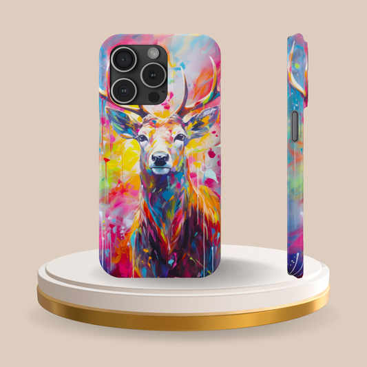 Deer Art iPhone Case